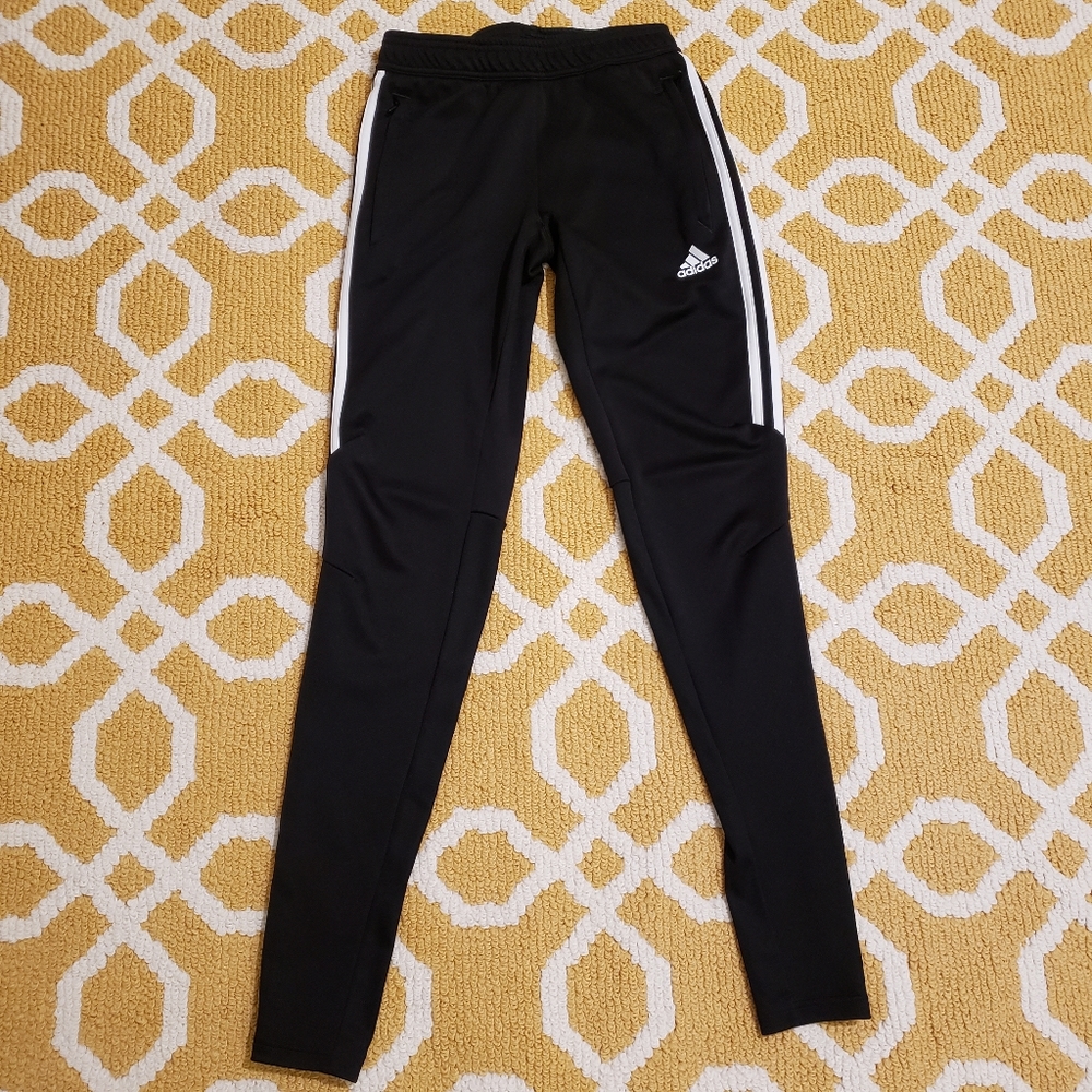 Adidas Climacool 3 Stripes Pants (Black)